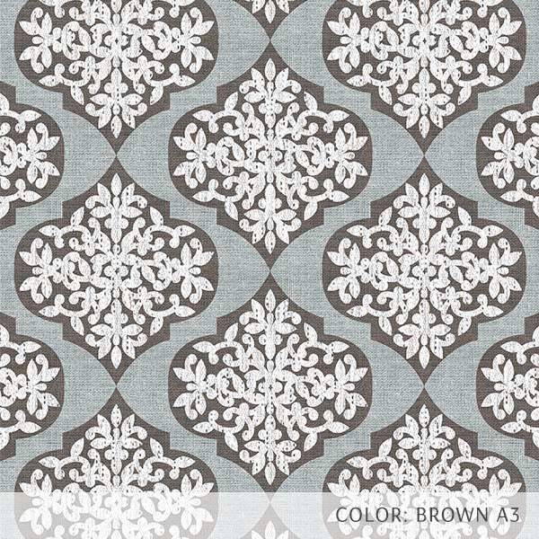 Lace Ogee (P374) Custom Printed Vinyl Flooring Design