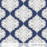 Lace Ogee (P374) Custom Printed Vinyl Flooring Design