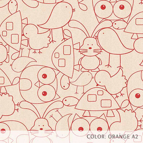 Cute Critters (P394) Custom Printed Vinyl Flooring Design