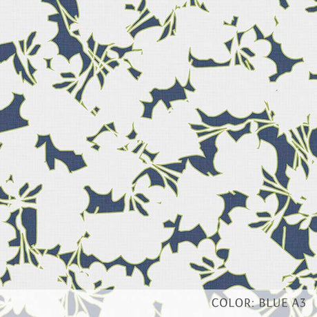 Modern Floral Outline (P40) Custom Printed Vinyl Flooring Design