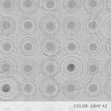 Stitched Circles (P440) Custom Printed Vinyl Flooring Design