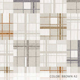 Plaid Check (P454) Custom Printed Vinyl Flooring Design