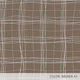 Plaid Sketch (P459) Custom Printed Vinyl Flooring Design