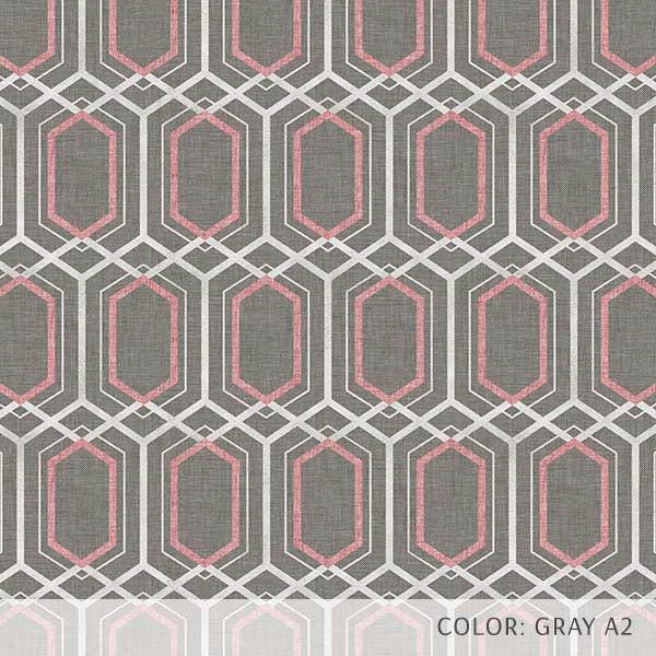 Hexagon Lattice (P533) Custom Printed Vinyl Flooring Design