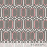 Hexagon Lattice (P533) Custom Printed Vinyl Flooring Design