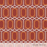 Hexagon Lattice (P533) Custom Printed Vinyl Flooring Design