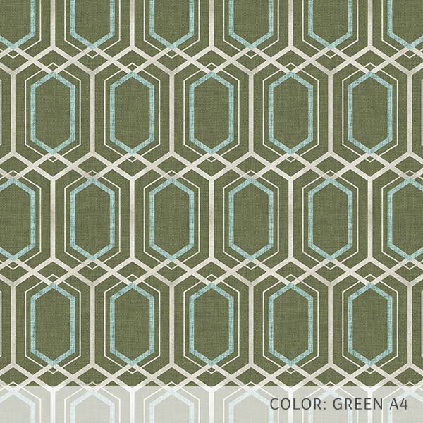 Hexagon Lattice (P533) Custom Printed Vinyl Flooring Design