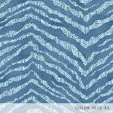 Zebra Stripe (P589) Custom Printed Vinyl Flooring Design