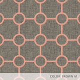 Circle Trellis (P596) Custom Printed Vinyl Flooring Design