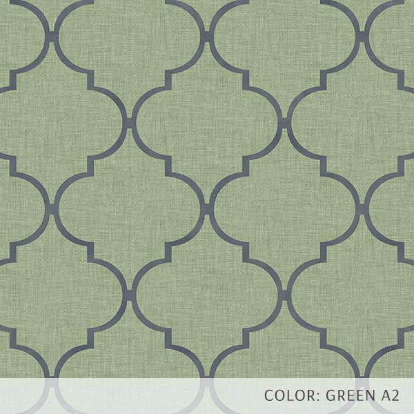 Quatrefoil Tile (P606) Custom Printed Vinyl Flooring Design