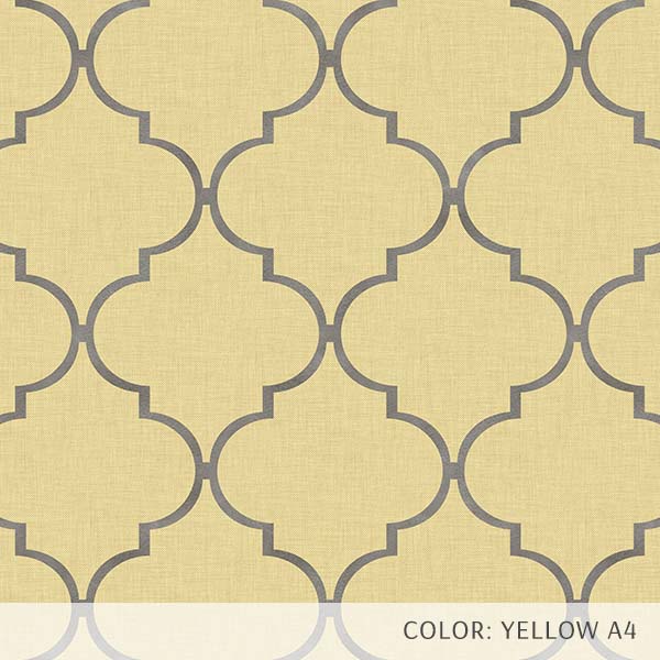 Quatrefoil Tile (P606) Custom Printed Vinyl Flooring Design