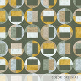 Circle Gets the Square (P608) Custom Printed Vinyl Flooring Design