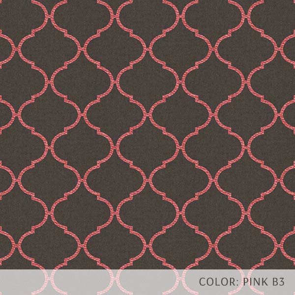 Neon Quatrefoil Tile (P695) Custom Printed Vinyl Flooring Design