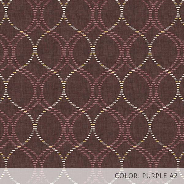 Double Ogee Stitch (P714) Custom Printed Vinyl Flooring Design