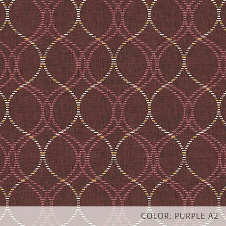 Double Ogee Stitch (P714) Custom Printed Vinyl Flooring Design