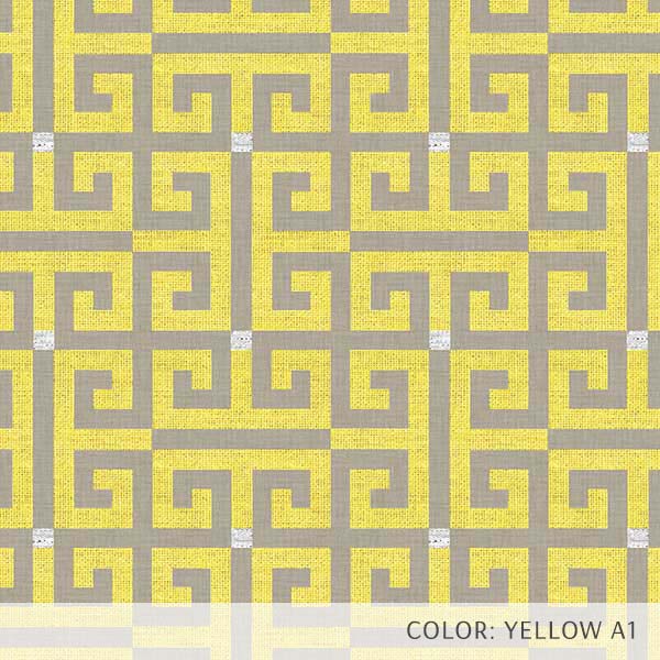 Greek Key (P716) Custom Printed Vinyl Flooring Design