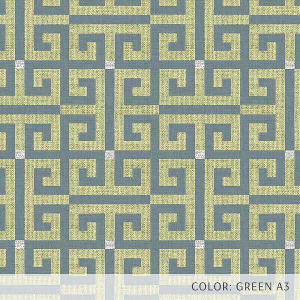 Greek Key (P716) Custom Printed Vinyl Flooring Design