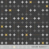 Retro Starburst (P759) Custom Printed Vinyl Flooring Design