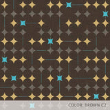 Retro Starburst (P759) Custom Printed Vinyl Flooring Design