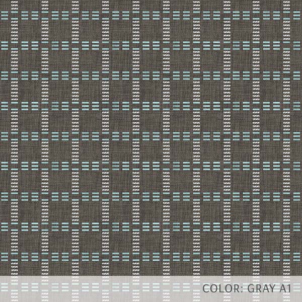 Mini Plaid Texture (P932) Custom Printed Vinyl Flooring Design