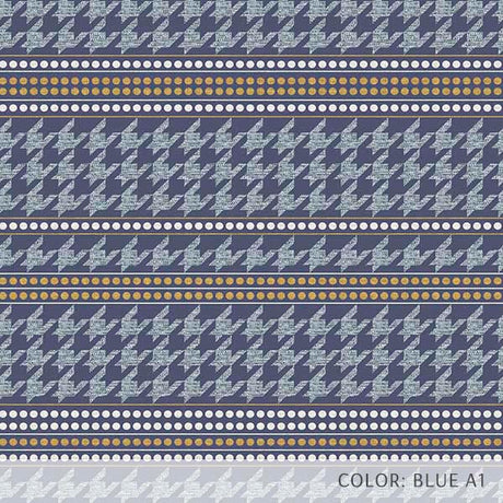 Houndstooth Stripe (P933) Custom Printed Vinyl Flooring Design