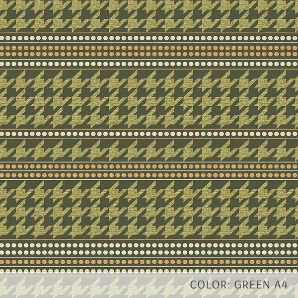 Houndstooth Stripe (P933) Custom Printed Vinyl Flooring Design