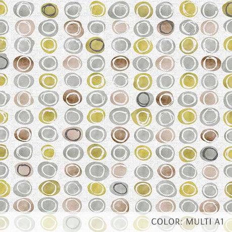 Painted Dots (P956) Custom Printed Vinyl Flooring Design