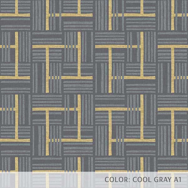 Overlapping Plaid (P958) Custom Printed Vinyl Flooring Design