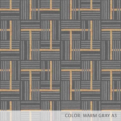 Overlapping Plaid (P958) Custom Printed Vinyl Flooring Design