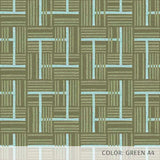 Overlapping Plaid (P958) Custom Printed Vinyl Flooring Design