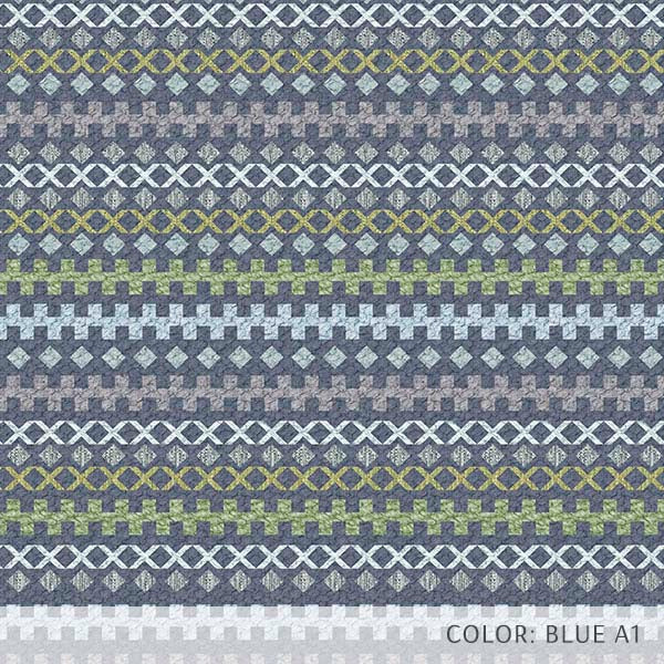 New Mexico Stripe (P966) Custom Printed Vinyl Flooring Design