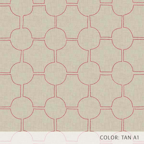 Drawn Circles (P998) Custom Printed Vinyl Flooring Design