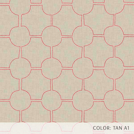 Drawn Circles (P998) Custom Printed Vinyl Flooring Design