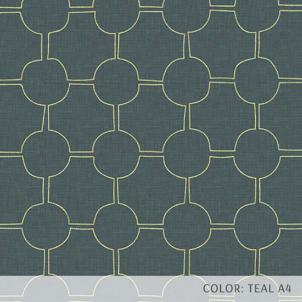 Drawn Circles (P998) Custom Printed Vinyl Flooring Design