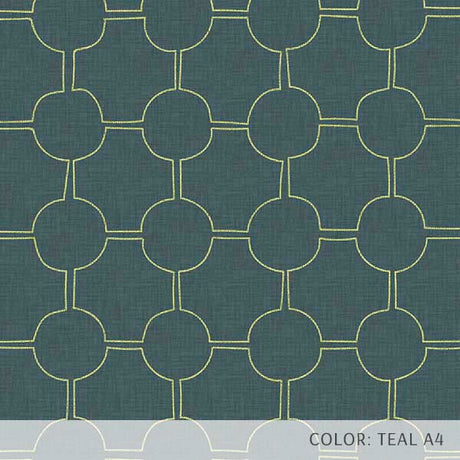 Drawn Circles (P998) Custom Printed Vinyl Flooring Design